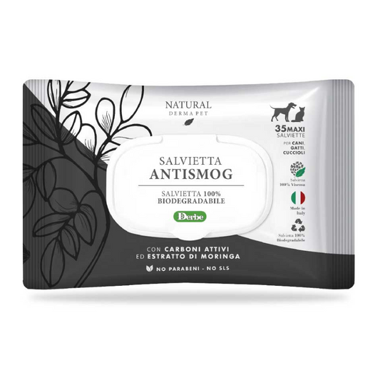 Salviette Antismog - Carboni Attivi estratto di Moringa