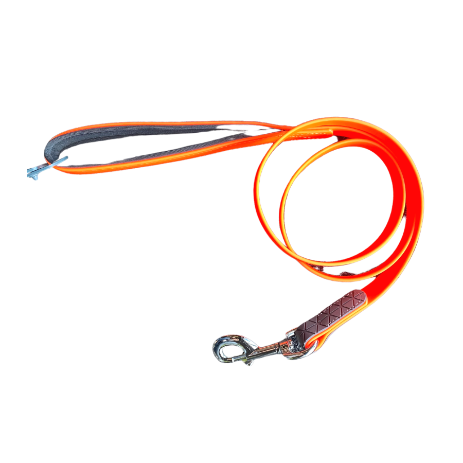 Hunter - Guinzaglio Convenience 20/120 cm - neon arancione