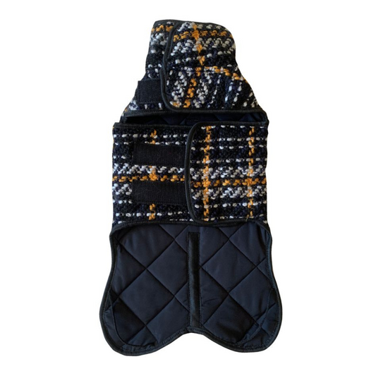 Gold'nStar - Piumino Luxury Bouclé con Nylon Nero