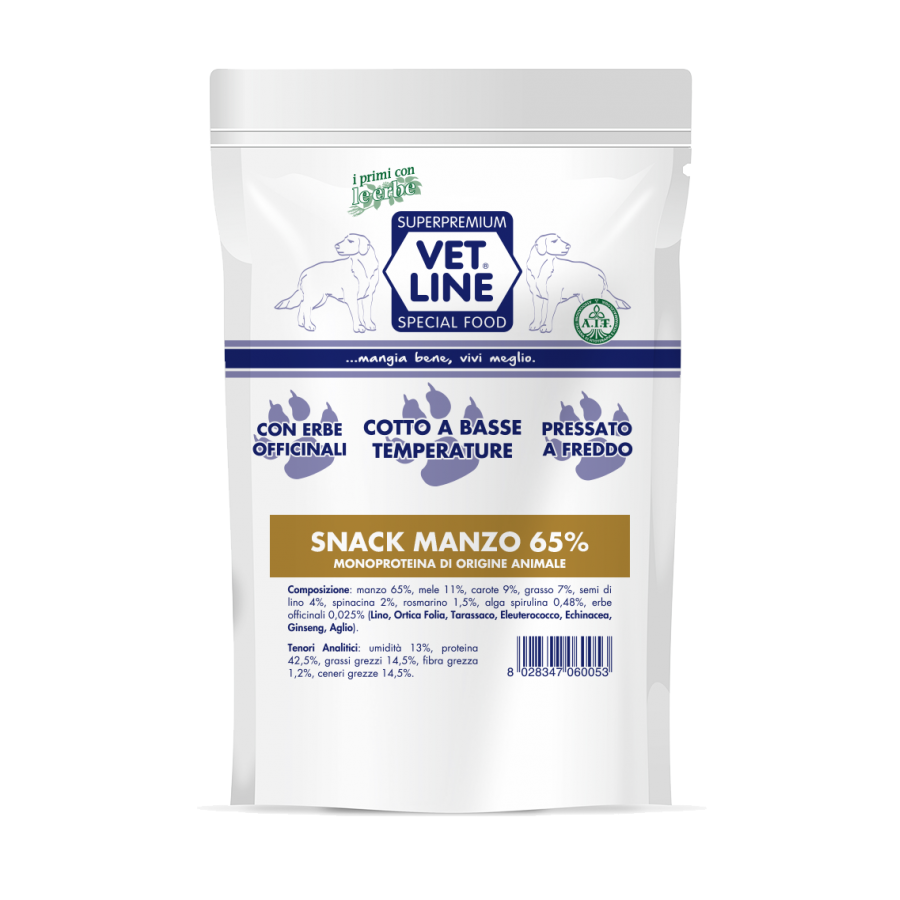 Vet Line - SNACK  MANZO