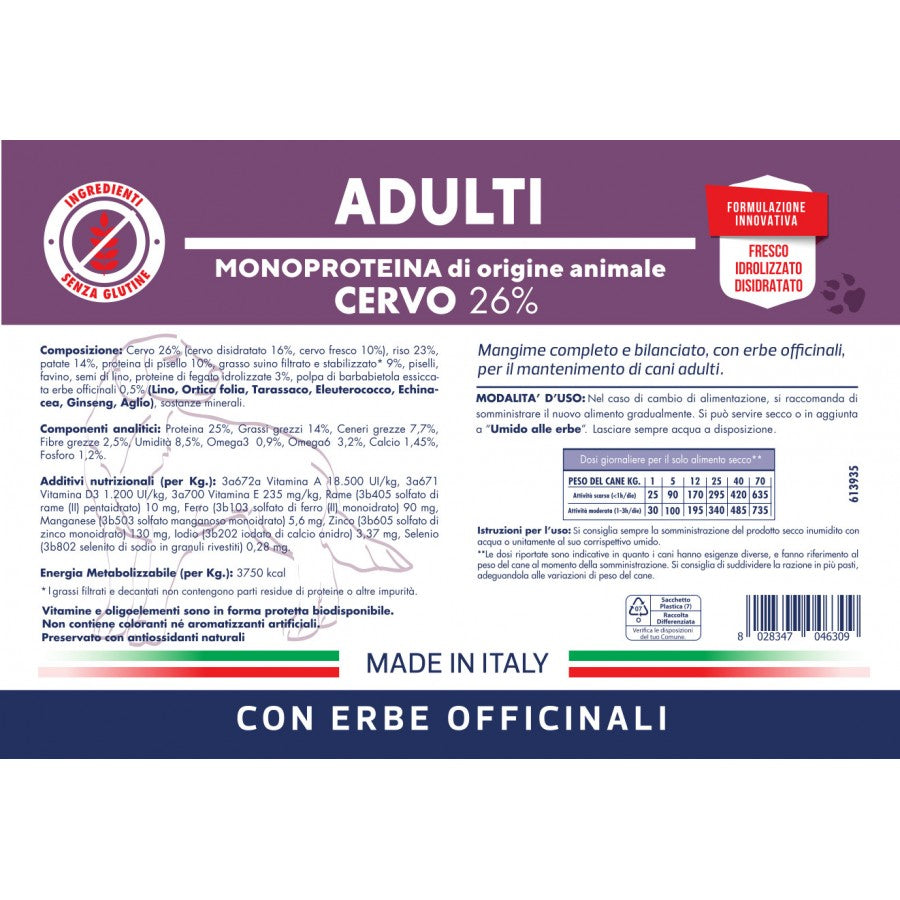 Vet Line - ADULTI CERVO