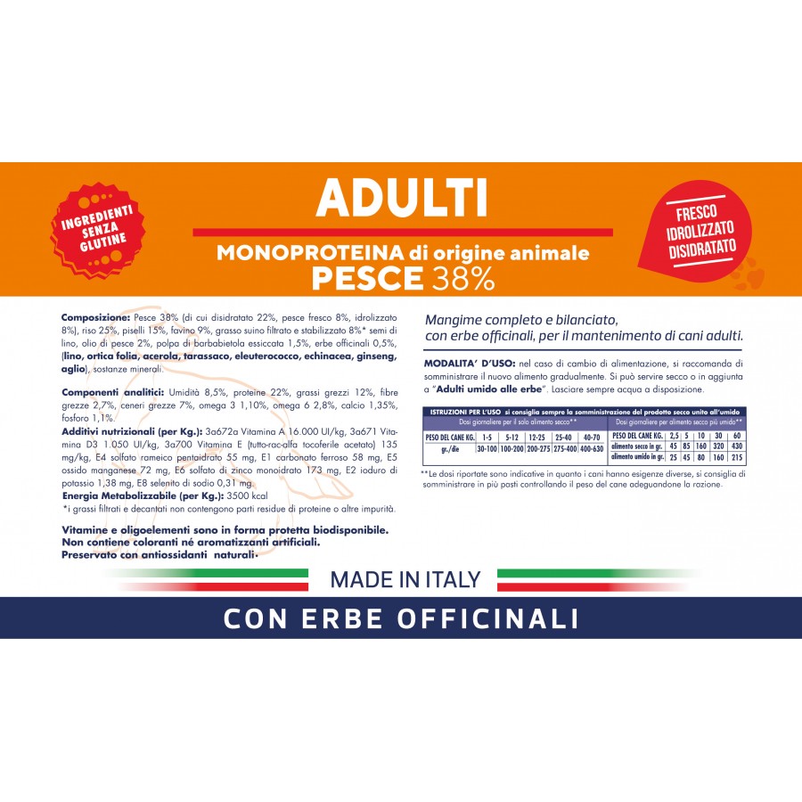 Vet Line - ADULTI PESCE